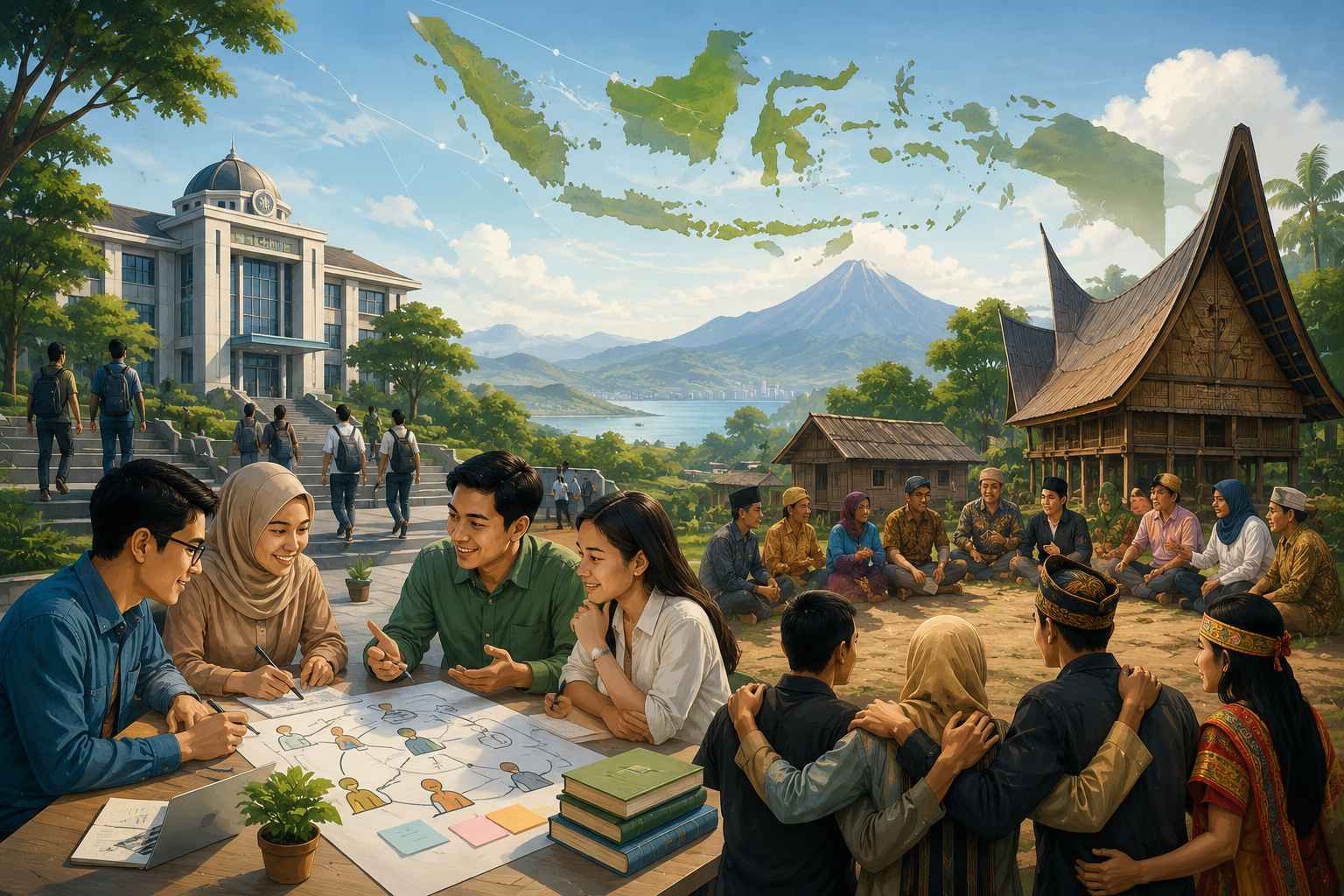 Universities as Civic Anchors: Cultivating Wawasan Nusantara through ABCD in North Sumatra